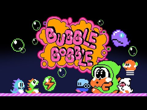 Bubble Bobble / バブルボブル (1986) NES - 2 Players [TAS]