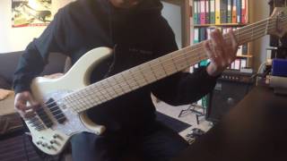 Burning Star - Buried Side (bass play-through)