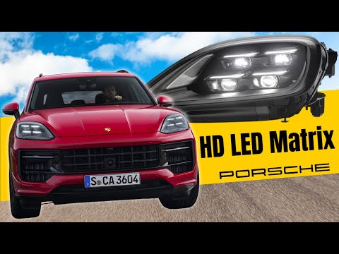 Porsche HD LED Matrix Head Lights