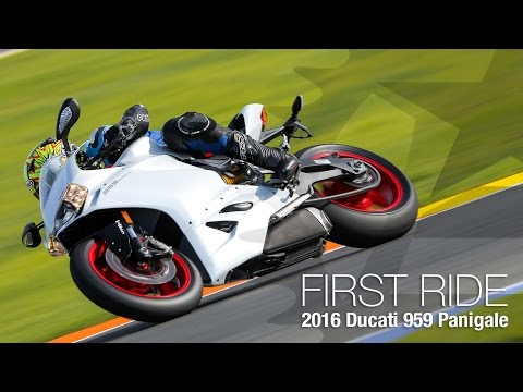 2016 Ducati 959 Panigale First Ride