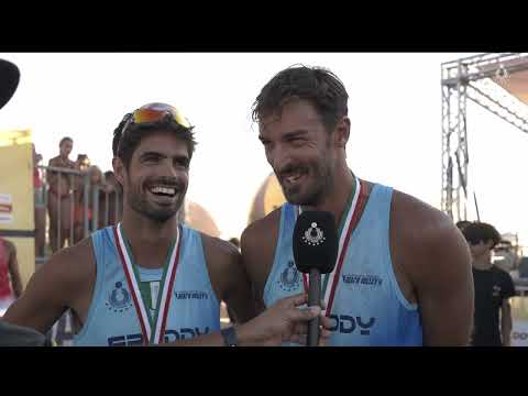Manuel Alfieri e Alex Ranghieri dopo il secondo scudetto consecutivo