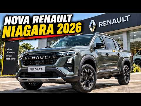 NOVA RENAULT NIAGARA 2026: A Picape 4x4 que Vai Enfrentar a Toro!