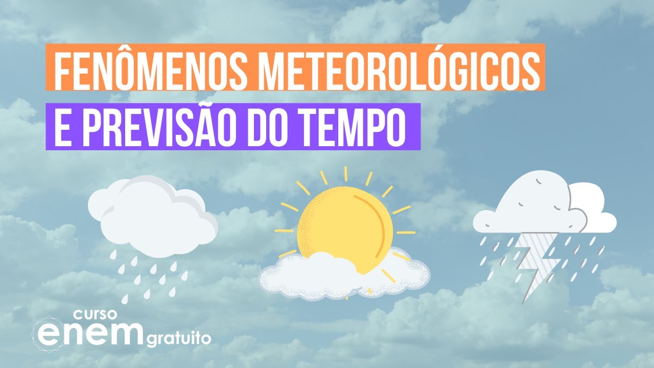 FENÔMENOS METEOROLÓGICOS E PREVISÃO DO TEMPO | Resumo de Geografia para o Enem