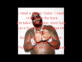 Rick Ross - Drug Money LYRICS (Feat. Meek ...