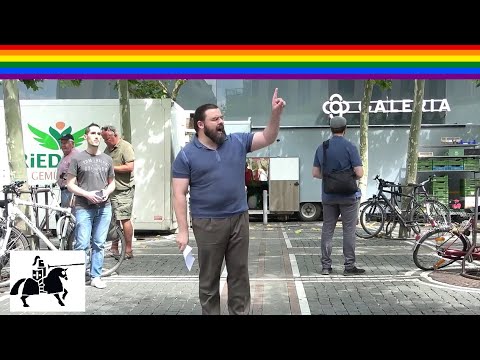 SKANDAL! Straßenpredigt beim Christopher Street Day