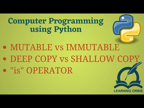Python Programming Basics To Advanced Mutable And Immutable Data Types