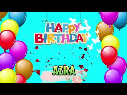Birthday wish, AZRA birthday wish