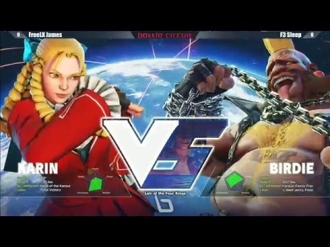 SFV/SF5: Next Level Battle Circuit V.2 - Assorted Matches