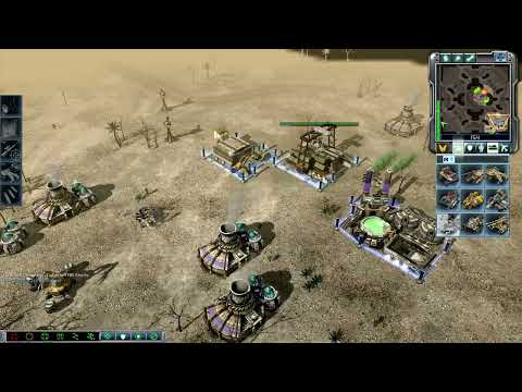Command and Conquer 3 Kane's Wrath 1v2 Brutal AI ZOCOM Victory