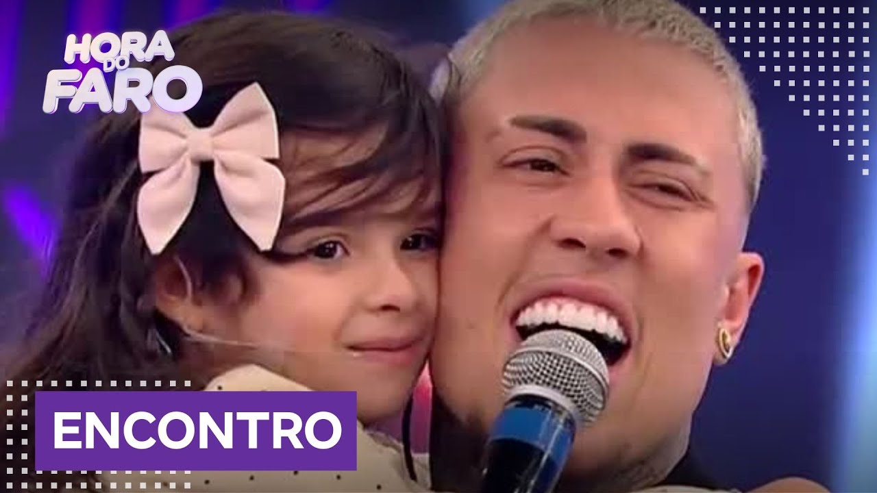 Lany se emociona ao encontrar seu ídolo, MC Daniel