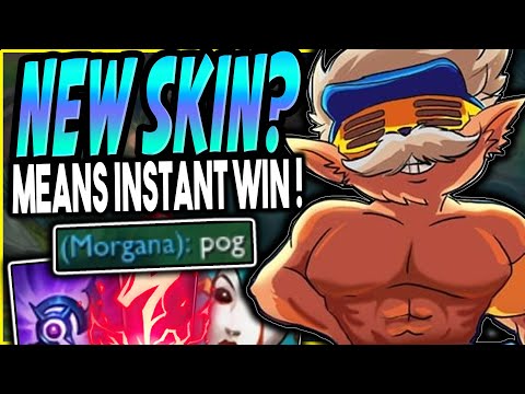 THE INSTANT WIN HEIMERDINGER SKIN! Big Brain and EVEN BIGGER BICEPS 💪 - League of Legends