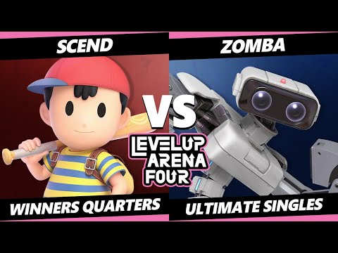 LUA4 Winners Quarters - Zomba (ROB) Vs. Scend (Ness) SSBU Ultimate Tournament