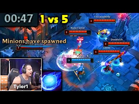 Tyler1 RUNS IT DOWN in FEEDING FRENZY