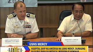 U.S. Navy hospital ship in Subic for medical mission