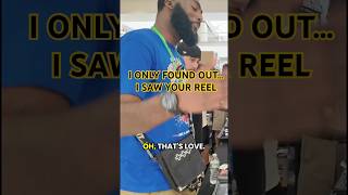 I ONLY FOUND OUT… I SAW YOUR REEL