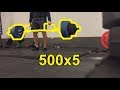 500x5 Trap Bar Deadlift | 19 Years Old