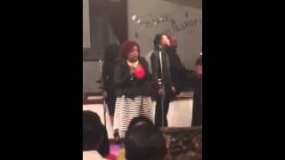 Trina Robinson Dorsey and company opening for Wes Morgan