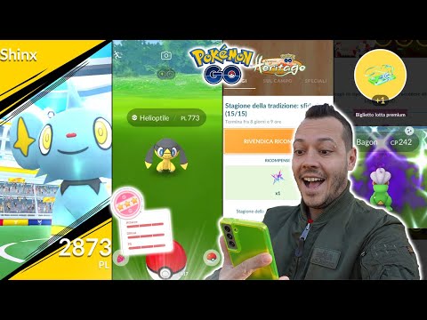 INCREDIBILE! CATTURO HELIOPTILE 100% IV - Pokémon GO