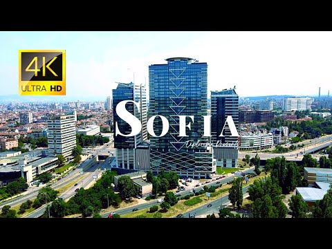 Sofia, Bulgaria 🇧🇬 in 4K ULTRA HD 60FPS Video by Drone