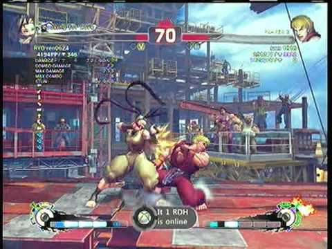 SSF4AE:  Ibuki ( RYO ren0624)   vs. Ken (sam 1818)  SD