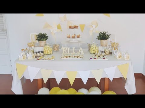 Baby Shower, mesa dulce o Candy Bar.