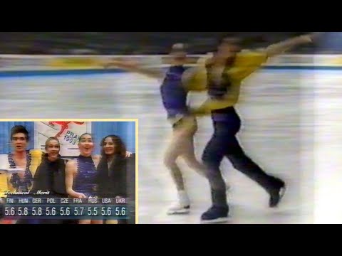 Krylova & Fedorov 🇷🇺🥉1993 World free dance | Cha Cha/Tango