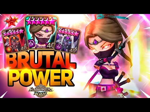 Climb to Guardian with BRUTAL SQUAD in Summoners War