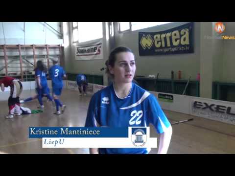 LČ sieviešu 1.līgas 1/4 Fināls: Rīgas Lauvas - LiepU 5:4 (09.03.2013)