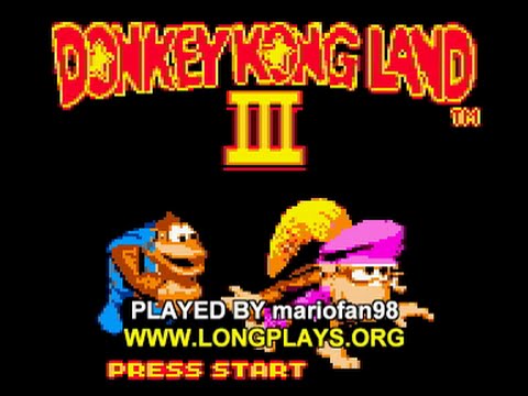 Donkey Kong Land III (Fan Translation) (GBC) - 103% Longplay (No Damage)
