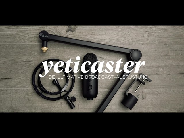 Video teaser per Blue Yeticaster (30 second)