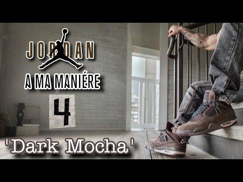 A Ma Maniere x Air Jordan 4 'Dark Mocha' Sneaker Review & On Feet