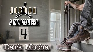 A Ma Maniere x Air Jordan 4 'Dark Mocha' Sneaker Review & On Feet