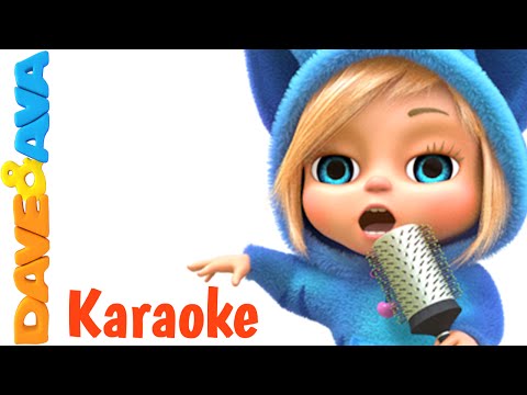 One Little Finger - Karaoke! | Nursery Rhymes Collection from Dave and Ava Baby Songs