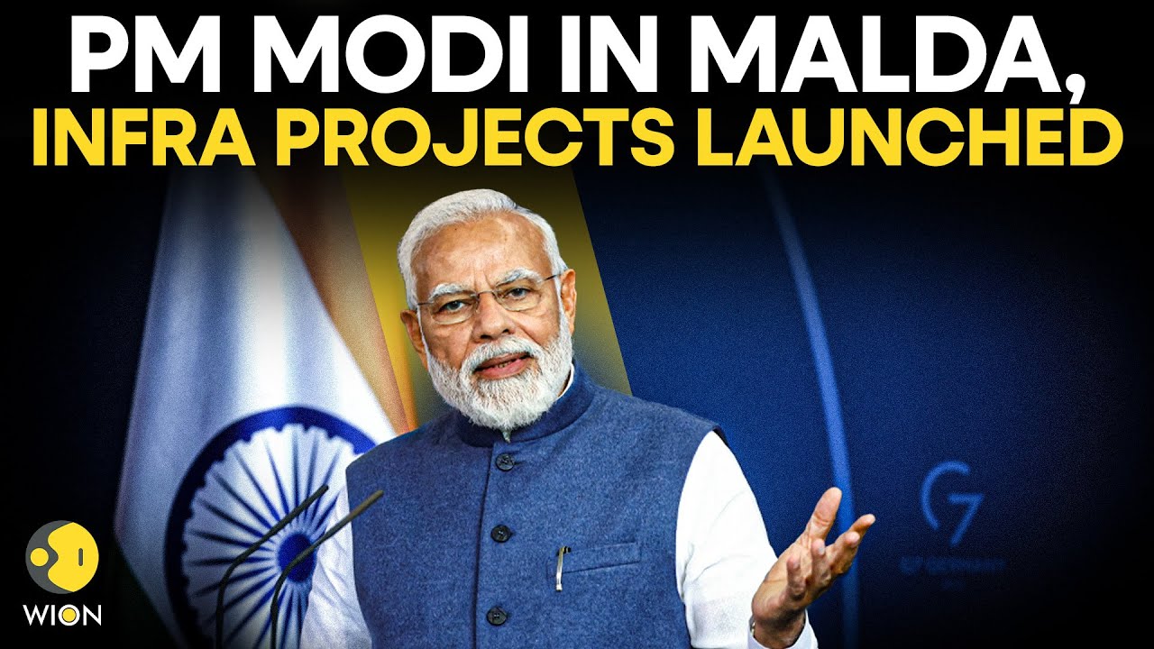 LIVE: PM Modi Lays Foundation Stone And Dedicates Rail And Road Projects In Malda, West Bengal