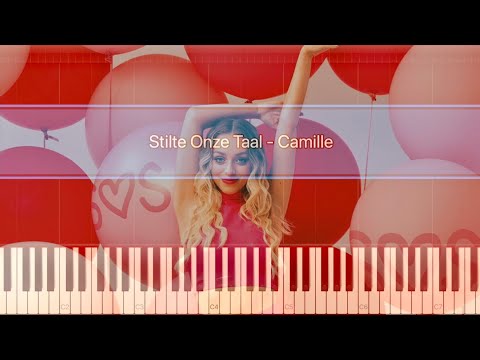 Stilte Onze Taal - Camille, Piano with Sheet Music !