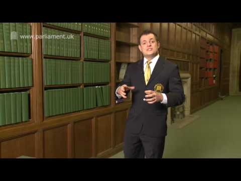 UK Parliament tour - Bills and Voting