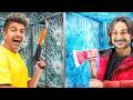 100 Layers Of BULLETPROOF GLASS Vs ICE