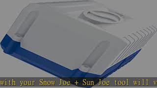 Snow Joe iON+ System Compatible 24VBAT EcoSharp Pro Lithium-Ion Battery, 24 Volt, 4.0-Ah
