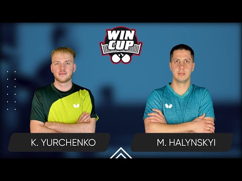 16:00 Kiril Yurchenko - Mykola Halynskyi 25.01.2025 WINCUP Elite. TABLE 1