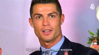 Cristiano Ronaldo and Pepe wish all of the Madridistas a very Merry Christmas