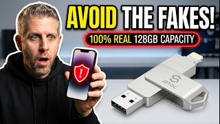 Genuine Apple MFi Certified iPhone USB Flash Drive 128GB