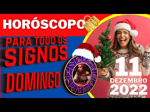 @AlmanaquedosSignos  ♈  HOROSCOPO DE HOJE ⭐ DOMINGO 11/12/2022 l TODOS OS SIGNOS