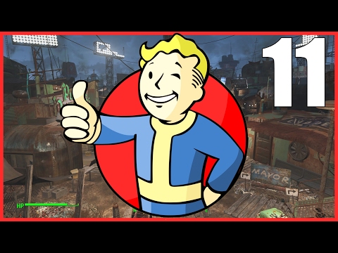 Fallout 4 Scientist Playthrough - Part 11 - DIAMOND CITY! The Great Green Jewel
