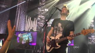 blink-182 - The Rock Show live @ Dick Clark&#39;s New Years Rockin&#39; Eve 2012