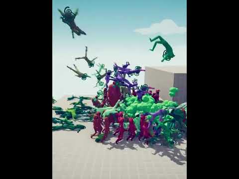 TABS 200x Among Us vs Potionseller GOD  - Totally Accurate Battle Simulator #Shorts