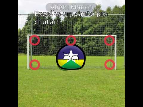 clique 2 vezes pra chutar! ib: @Countrype23 #countryballs #shorts #futebol