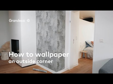 How to wallpaper an outside corner - Grandeco WallFashion Group