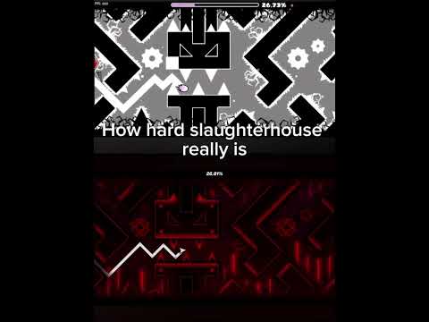 How hard slaughterhouse really is #gd #geometrydash