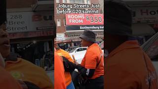Joburg Streets - in preparation for G20 summit (unbelievable) #g20 #southafrica
