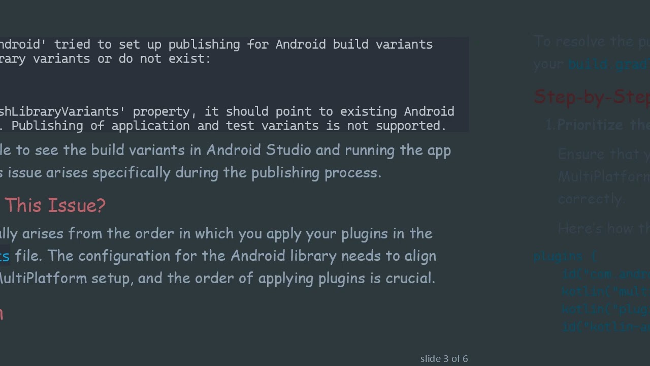 Solving Kotlin MultiPlatform Library Publishing Issues for Android